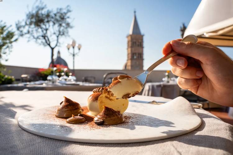 Restaurants in rome: discover the cuisine of terrazza dei papi Mecenate Palace Hotel Rome