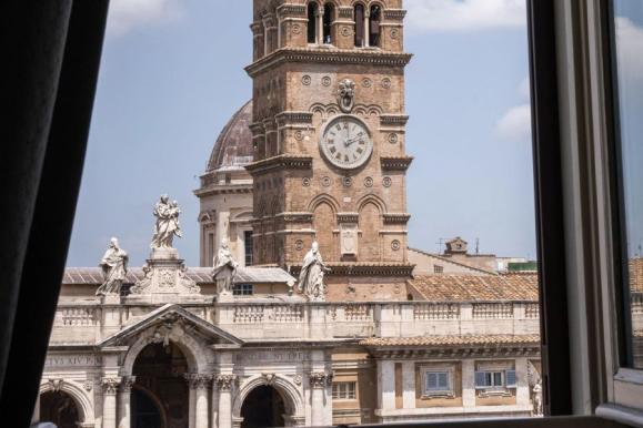 Deluxe Double Room with view Mecenate Palace Hotel Rome Deluxe Double Room with view Mecenate Palace Hotel Rome